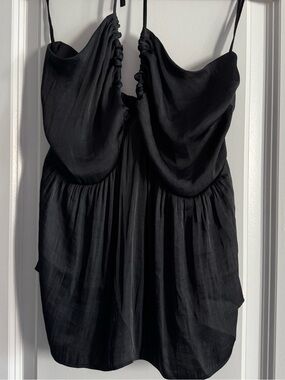 Gap satin halter neck top - size M
